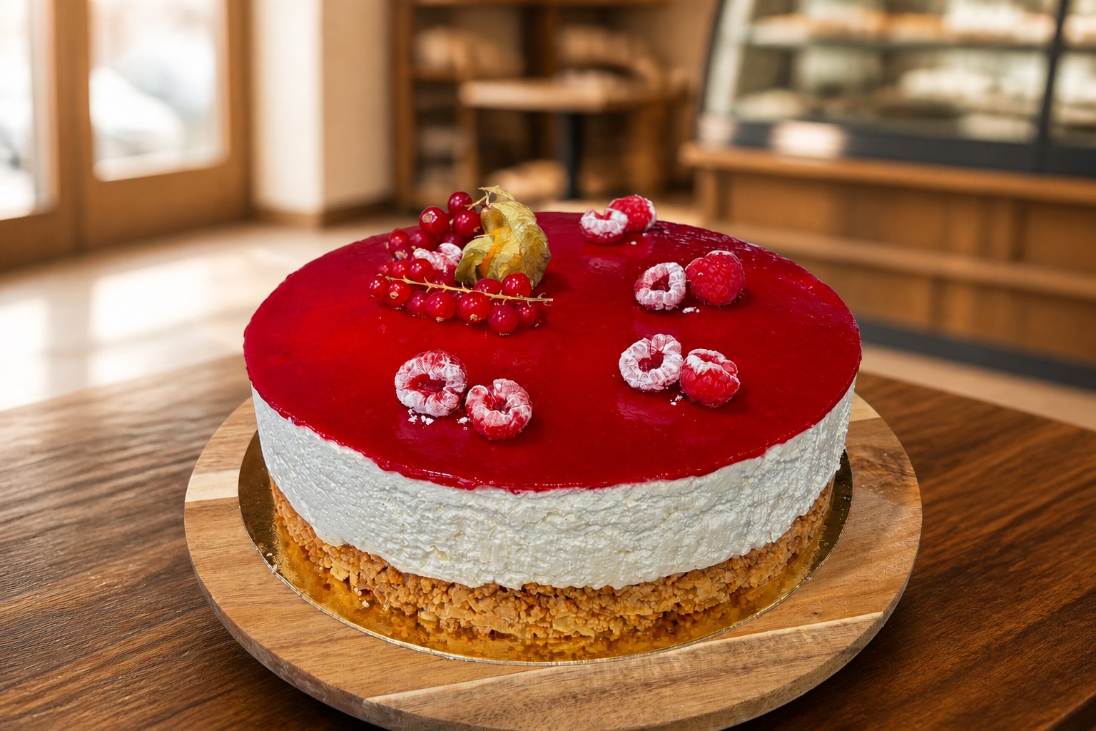 Entremets rouge glacé Bertote