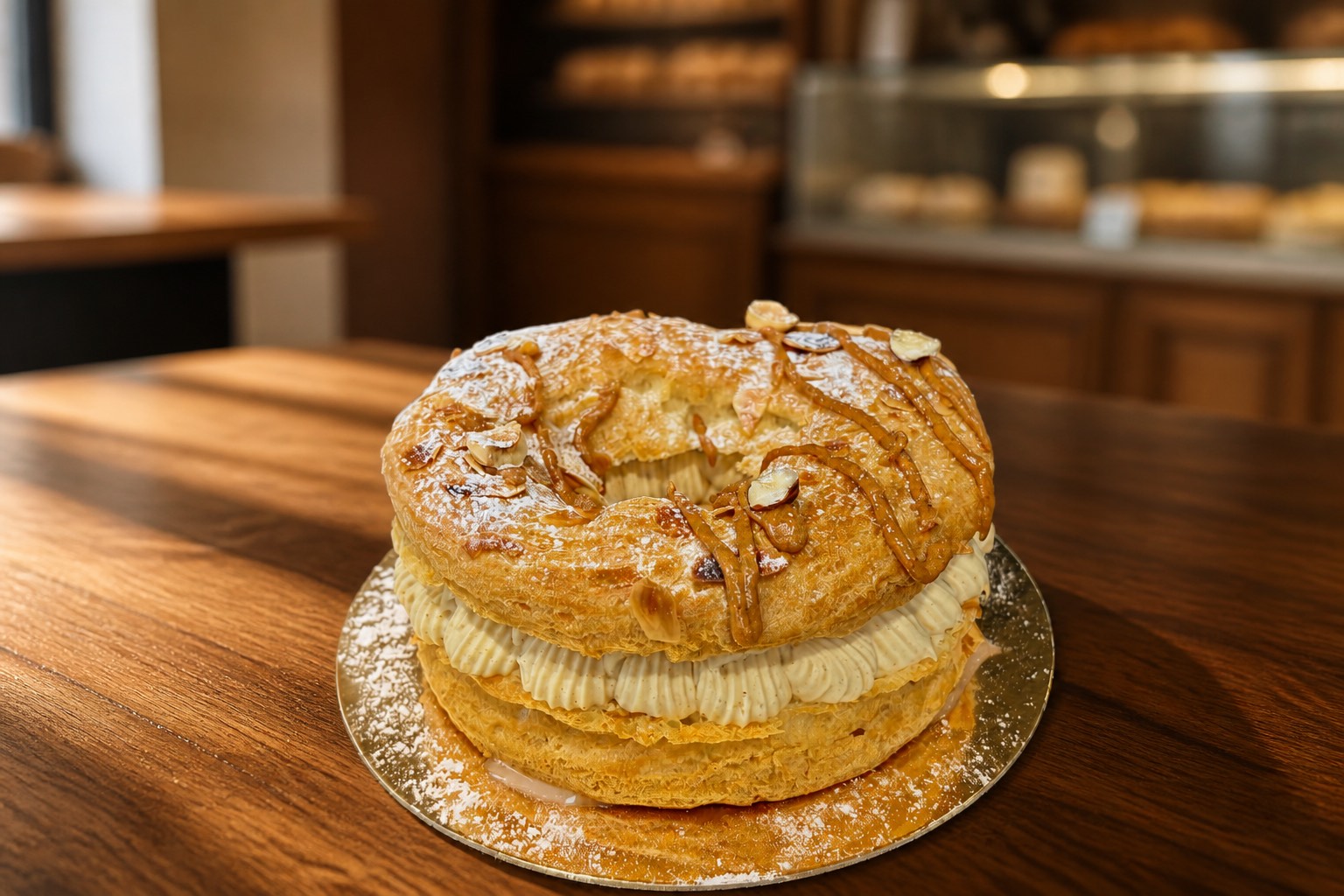 Gâteau feuilleté aux amandes Bertote