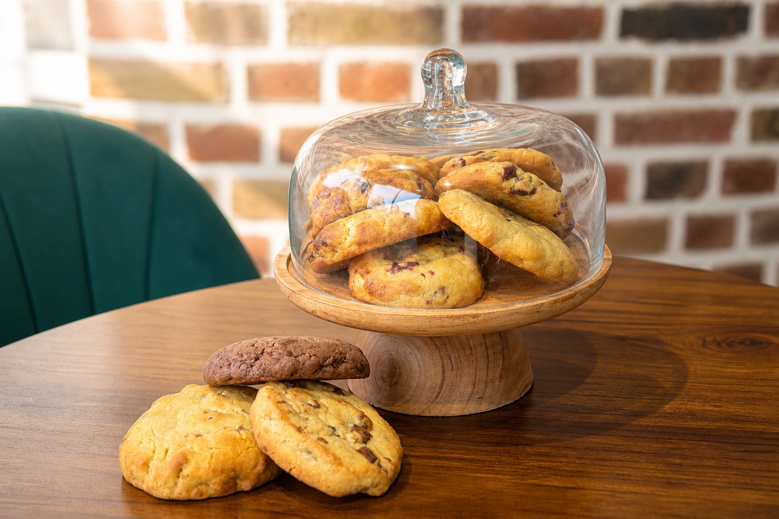 Cookies Bertote présentés en bocal